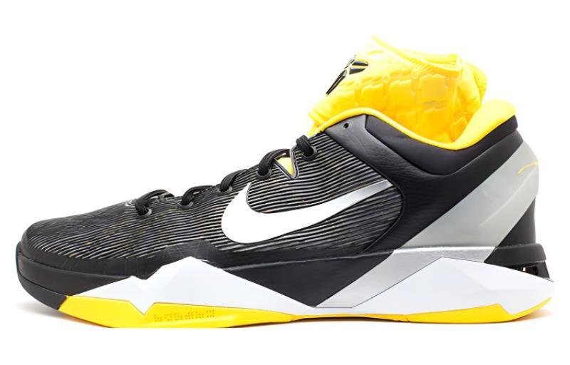 

Кроссовки унисекс Nike Zoom Kobe 7 Black White Del Sol 7 черные 42 EU, Черный, Zoom Kobe 7 Black White Del Sol 7