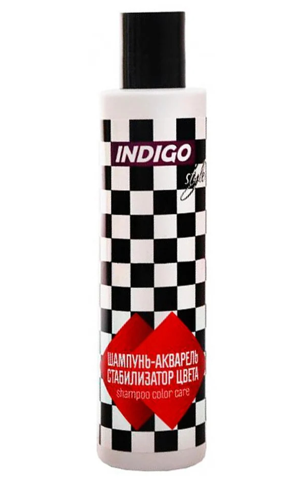 Купить Шампунь-акварель INDIGO STYLE для окрашенных волос стабилизатор цвета, 200 мл