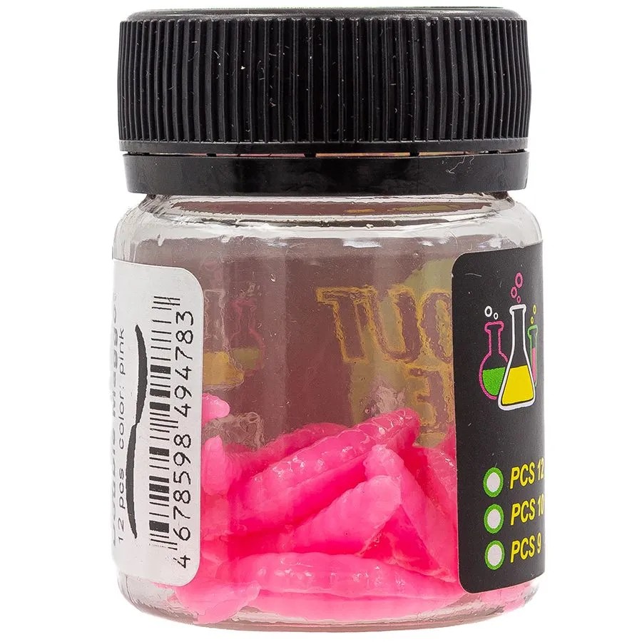 

Мягкая приманка Trout Zone DOUBLE MAGGOT Сыр # 140 (розовый) 1.1+0.7 (12шт), Double Maggot