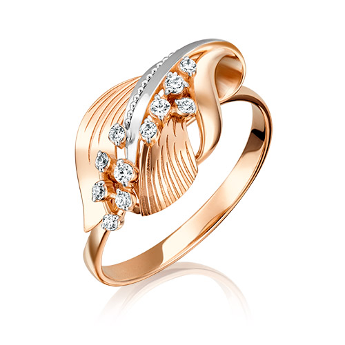 

Кольцо из золота р. 16 PLATINA jewelry 01-5094-00-401-1110-48, фианит, 01-5094-00-401-1110-48