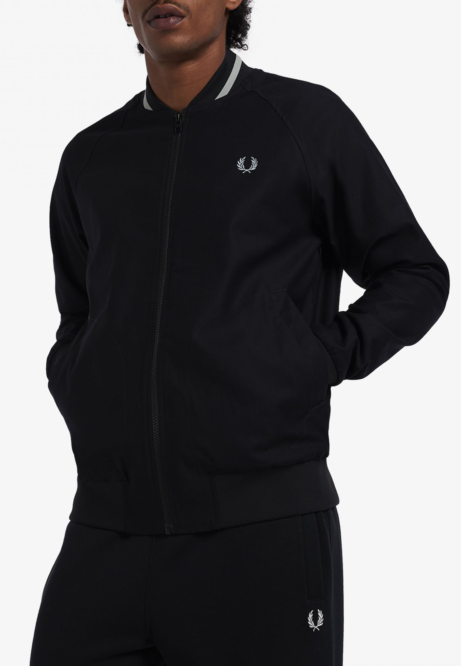 Бомбер мужской Fred Perry 153494 черный XL