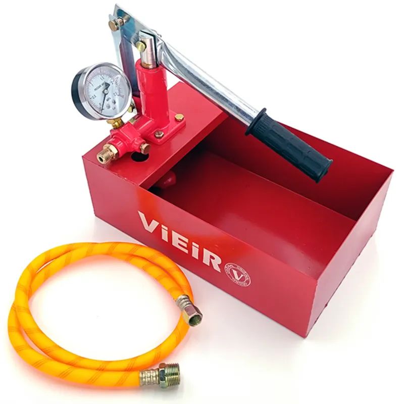 Опрессовочный аппарат ViEiR ручной 5 литров RP-53 / насос для подкачки системы отопления опрессовочный аппарат vieir ручной 5 литров rp 53 насос для подкачки системы отопления