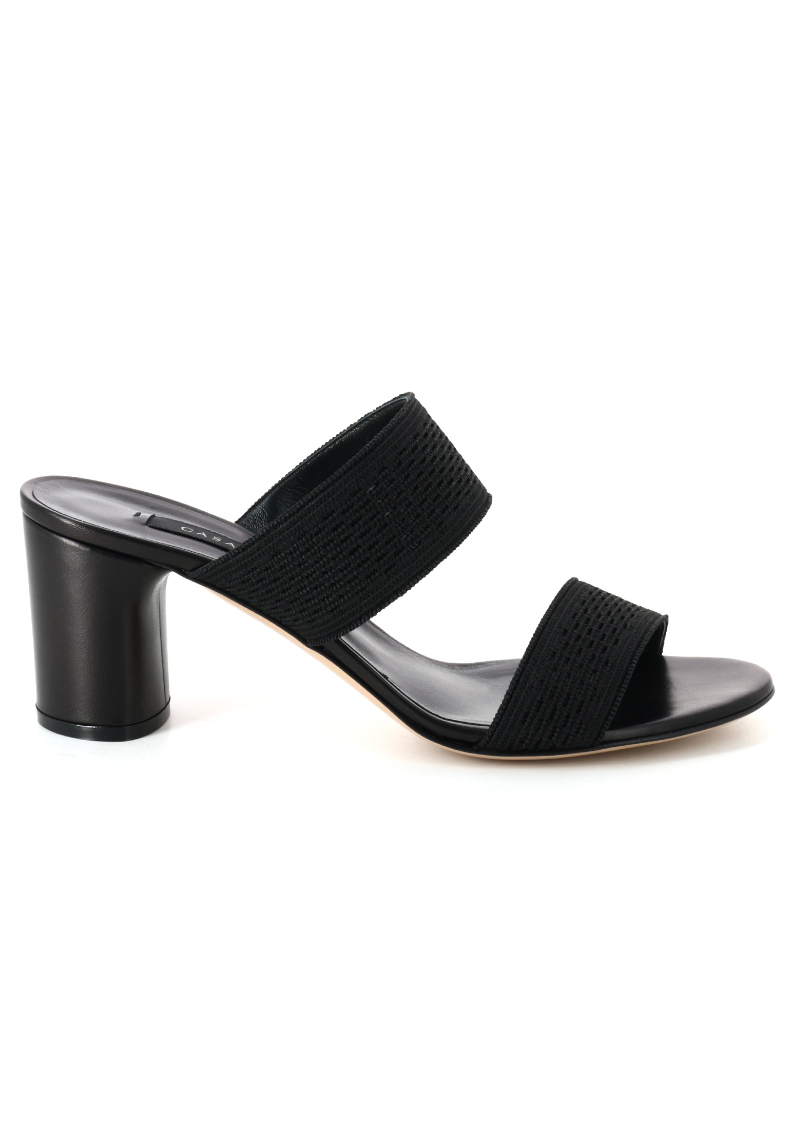

Мюли женские Casadei 138339 черные 37 EU, Черный, 138339