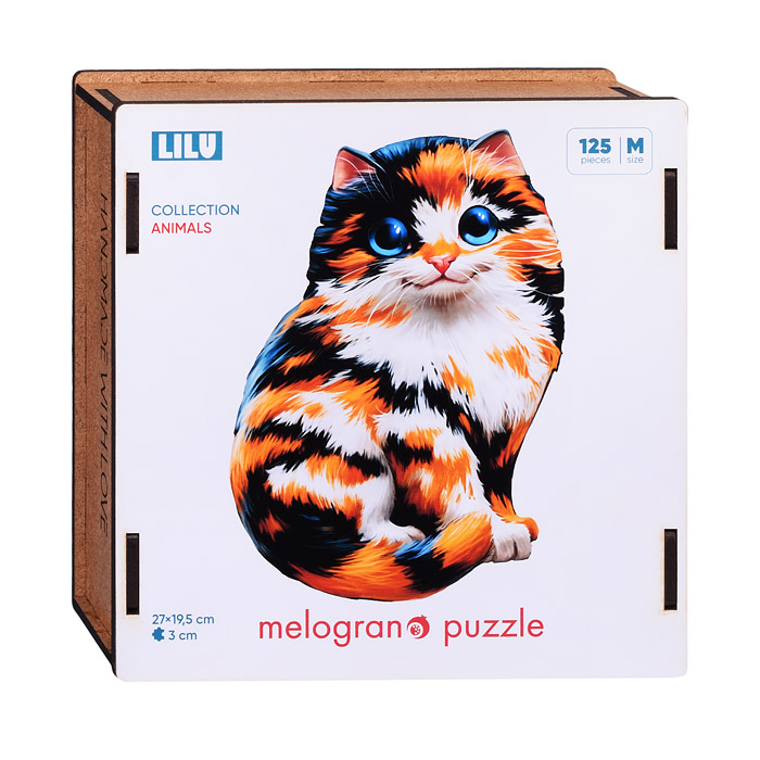 

Пазл Melagrano puzzle 125 Лилу Collection ANIMALS