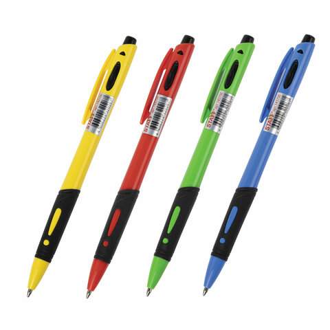 

Ручка шариковая STAFF "BP-16 Neon", синяя, 0,35мм, арт. 143750 - (24 шт.)