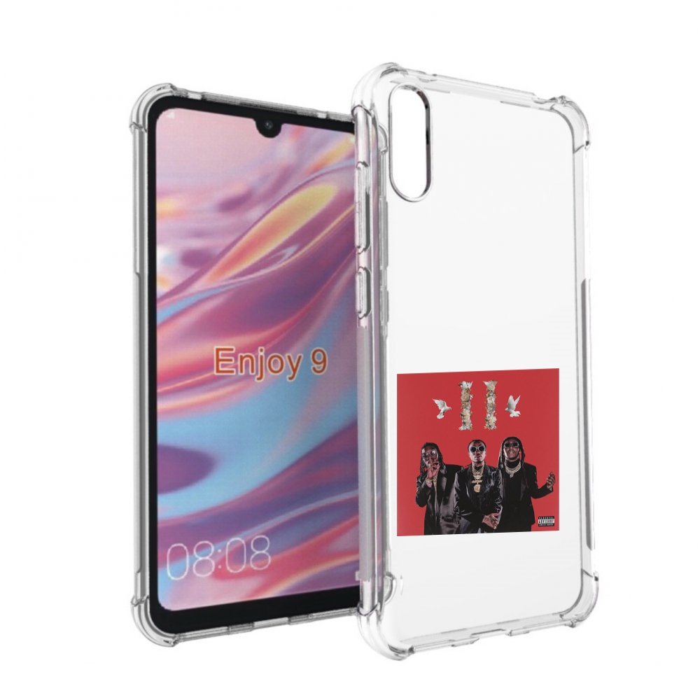 

Чехол бампер MyPads Migos - Culture II для Huawei Enjoy 9, Прозрачный, Tocco