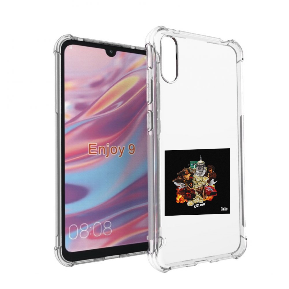

Чехол бампер MyPads Migos - Culture для Huawei Enjoy 9, Прозрачный, Tocco