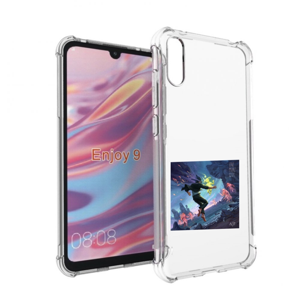 

Чехол бампер MyPads One More City ЛСП для Huawei Enjoy 9, Прозрачный, Tocco