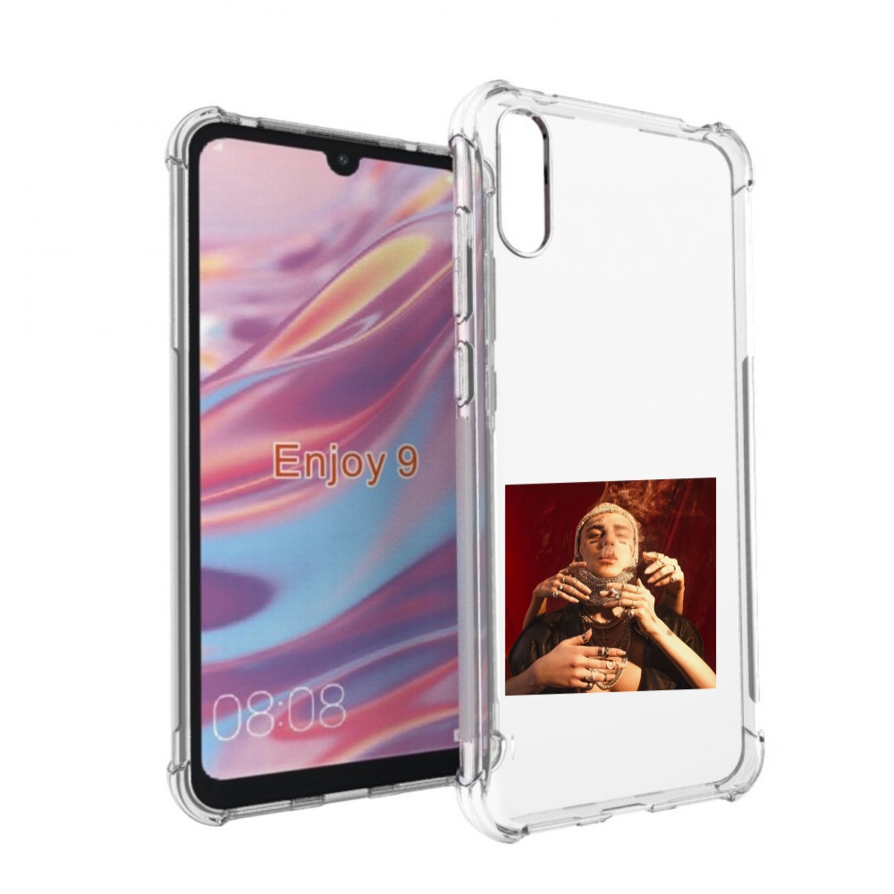 

Чехол бампер MyPads Slime face для Huawei Enjoy 9, Прозрачный, Tocco