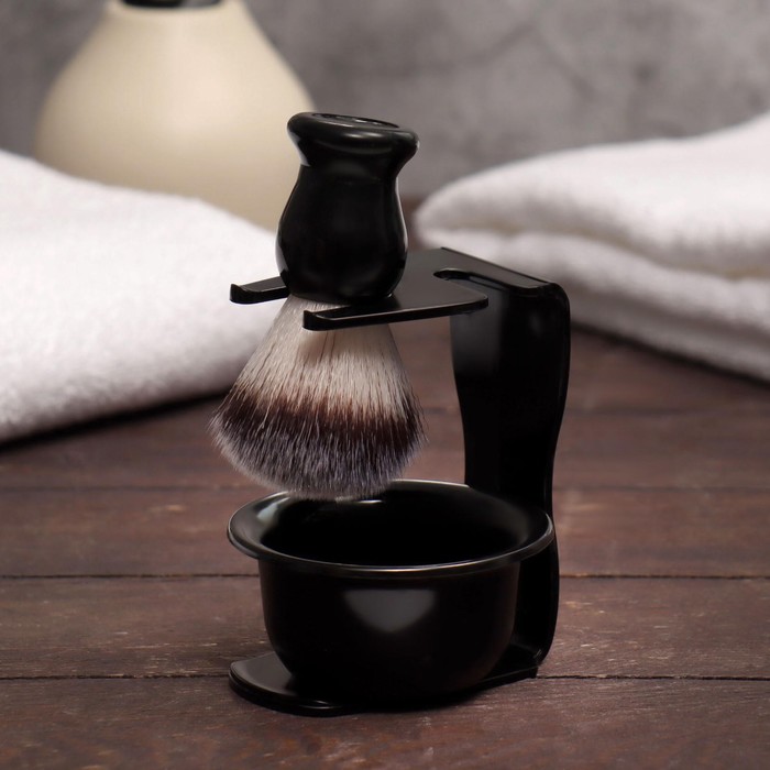 Набор для бритья Onlytop Premium Shave, 3 предмета, цвет черный дартс onlytop d 41 см 6 дротиков