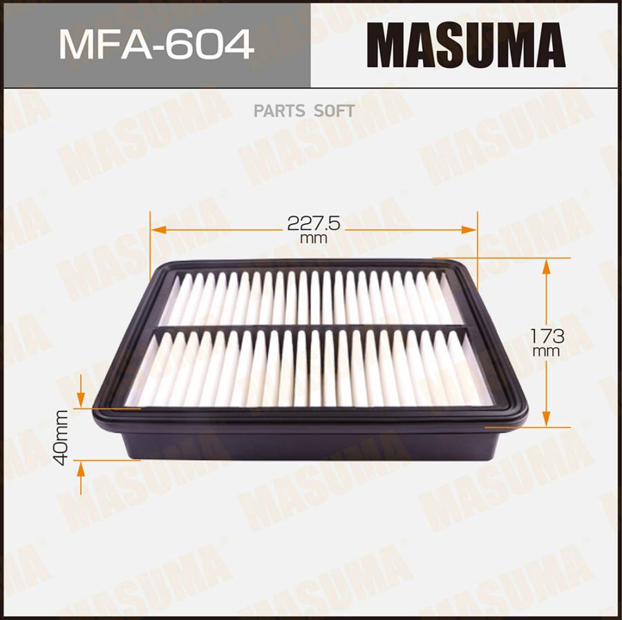 

Воздушный фильтр MASUMA MFA604