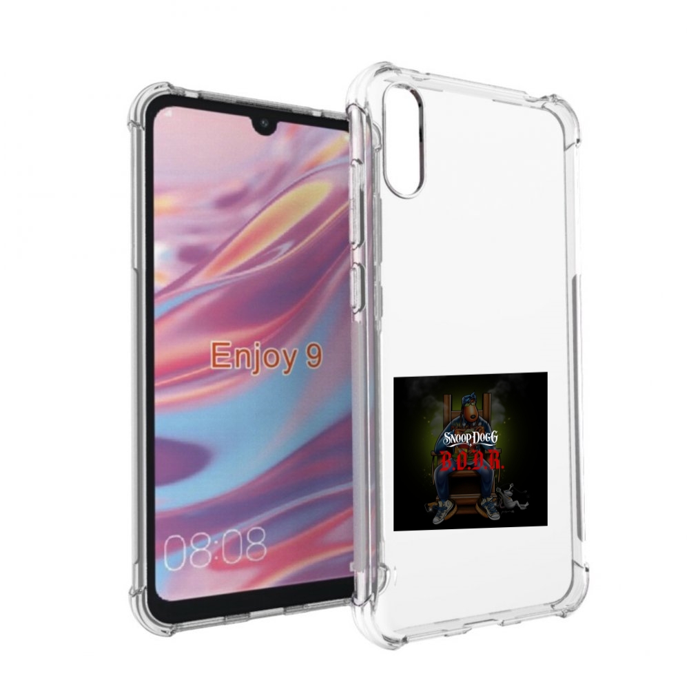 

Чехол Бампер Mypads Snoop Dogg B Для Huawei Enjoy 9, Прозрачный, Tocco
