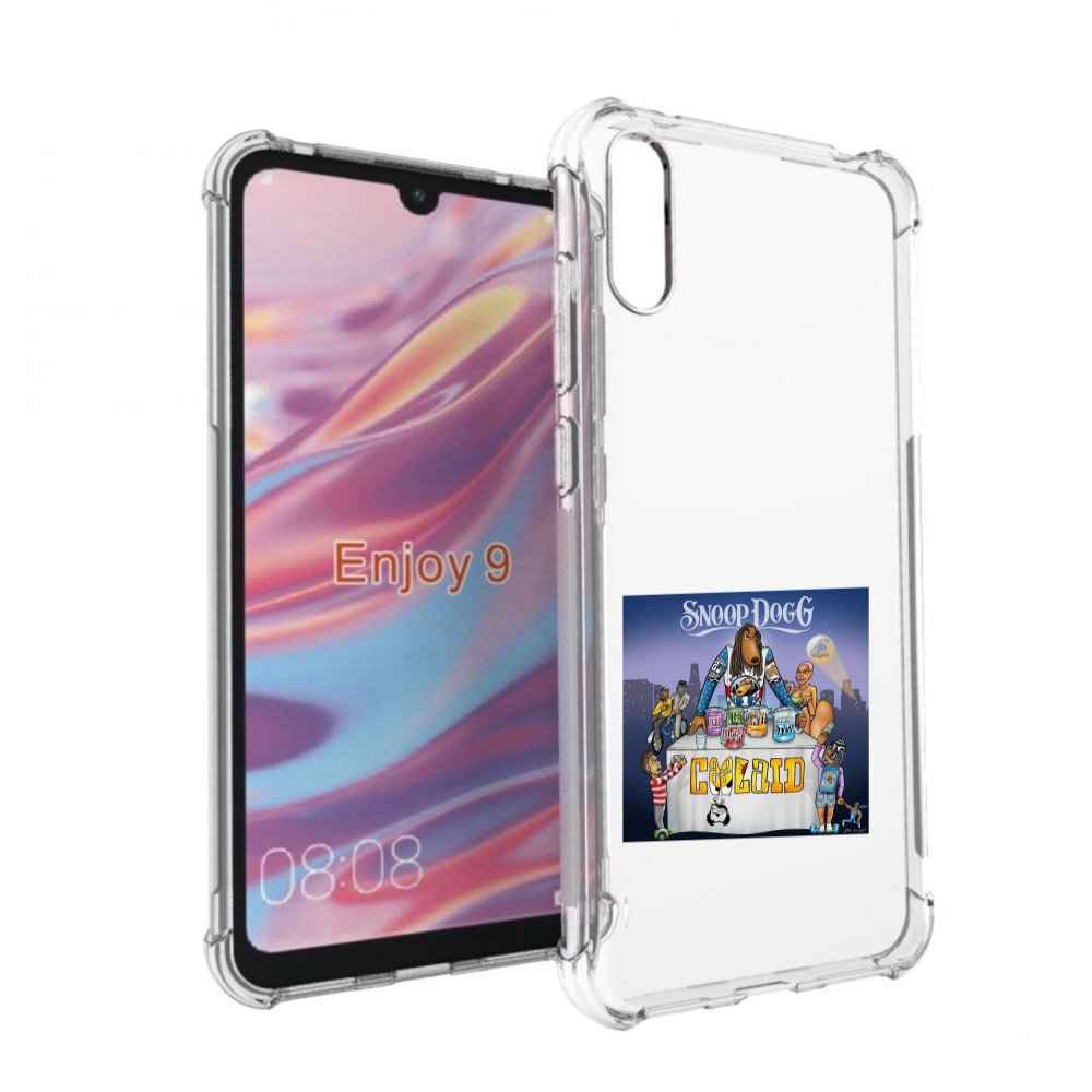 

Чехол Бампер Mypads Snoop Dogg Coolaid Для Huawei Enjoy 9, Прозрачный, Tocco