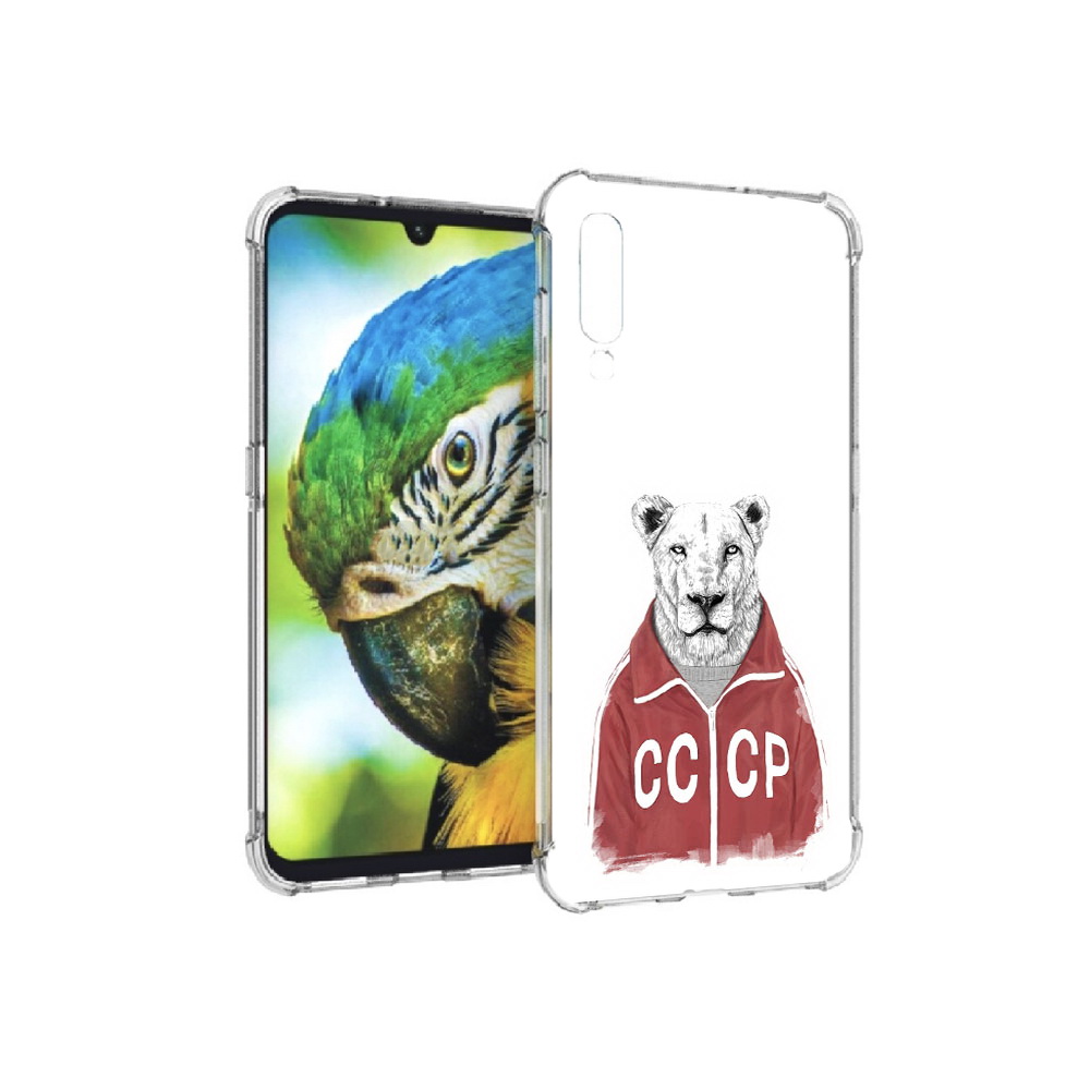 

Чехол MyPads Tocco для Xiaomi Mi 9 львица ссср (PT126035.255.450), Прозрачный, Tocco