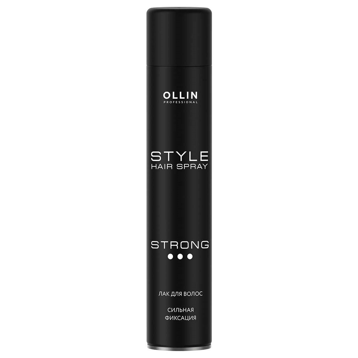 Лак для волос Ollin Professional Style Strong Hold Hairspray 500 мл лак для волос средней фиксации с экстрактом черной икры extreme caviar final touch hairspray – medium hold