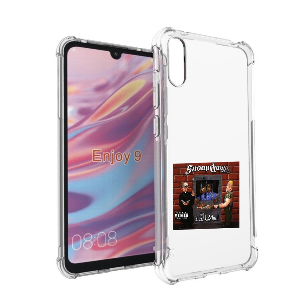 

Чехол Бампер Mypads Snoop Dogg Tha Last Meal Для Huawei Enjoy 9, Прозрачный, Tocco