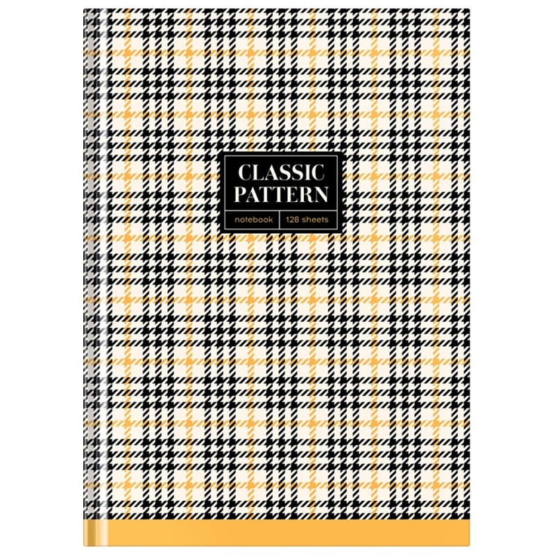 

Бизнес-блокнот OfficeSpace ББ4т128_38104 А4 128 л Узор Classic pattern
