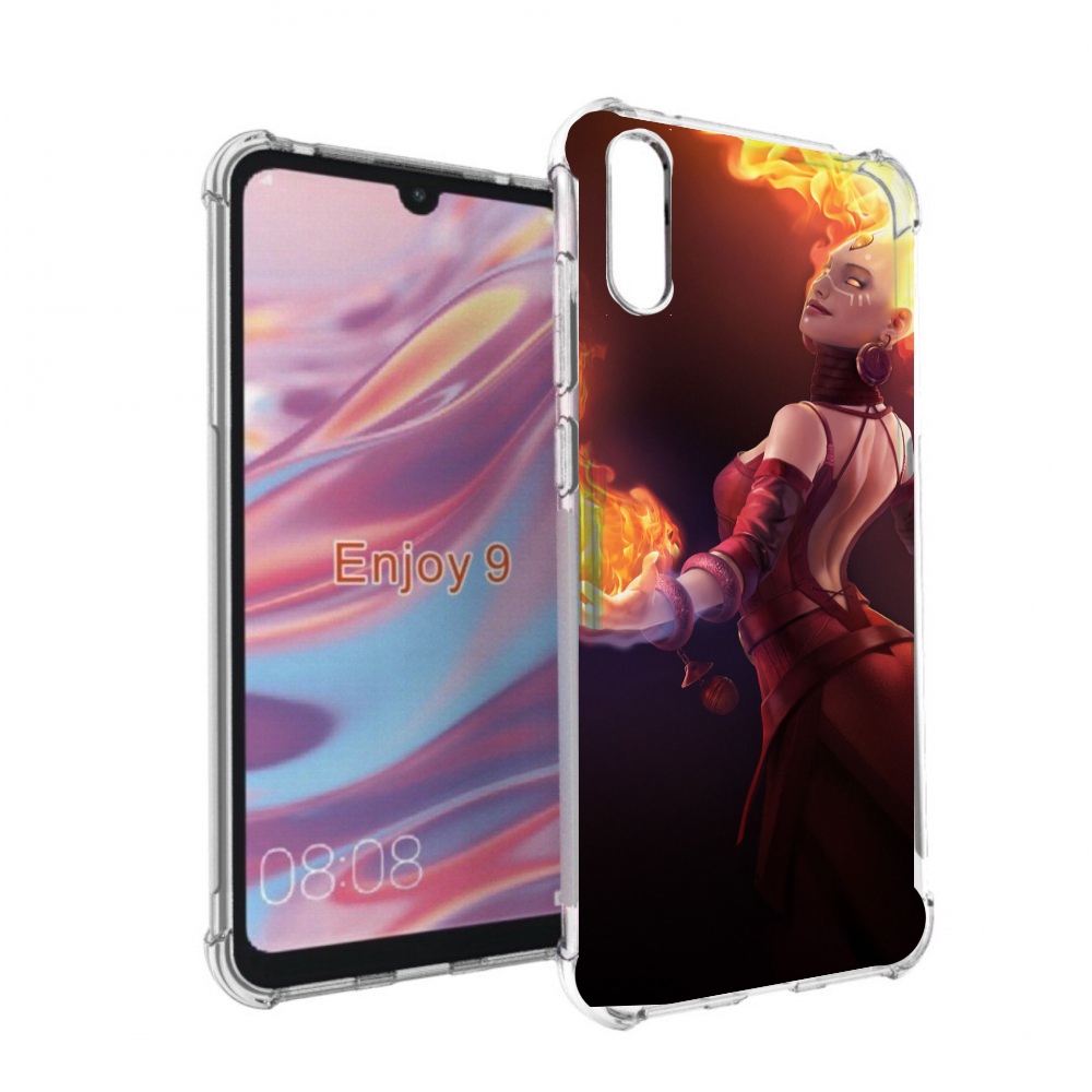 

Чехол бампер MyPads dota 2 Lina для Huawei Enjoy 9, Прозрачный, Tocco