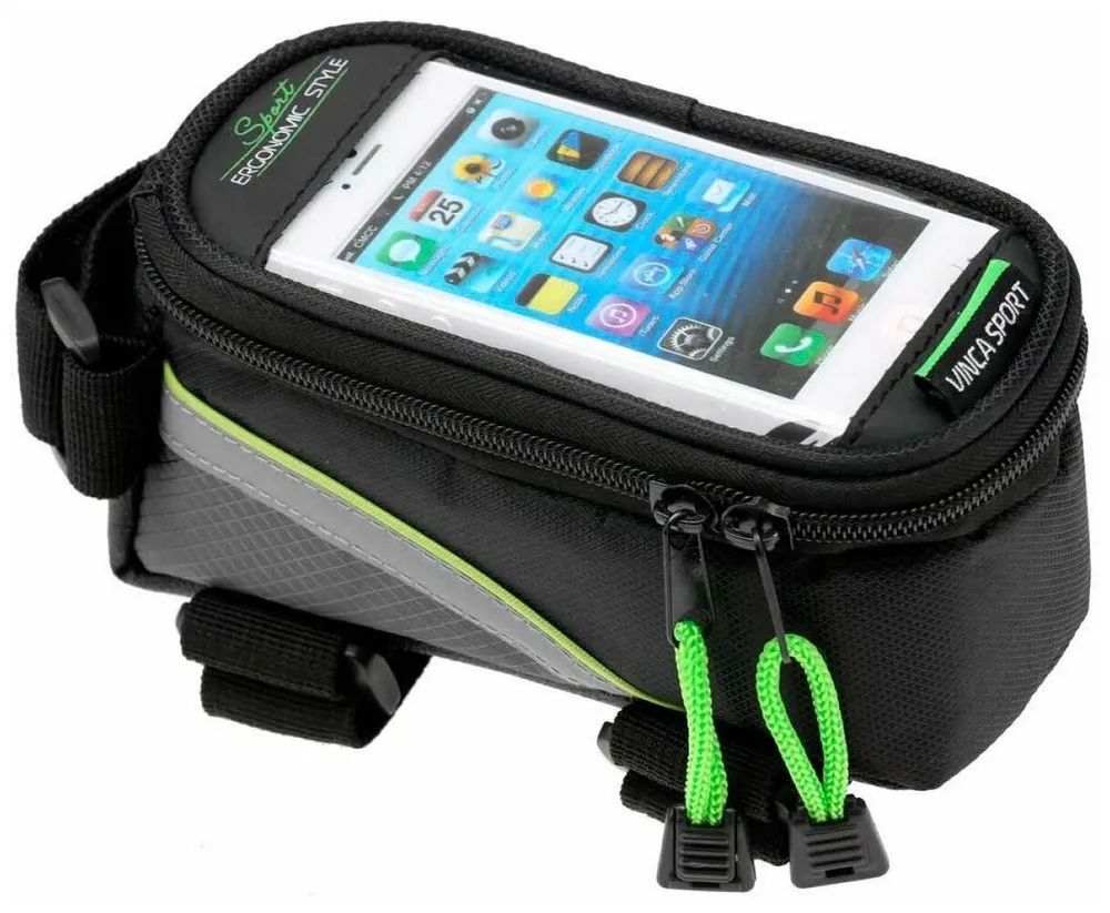 

Велосумка на раму VINCA SPORT FB-07L (зеленая), FB-07L