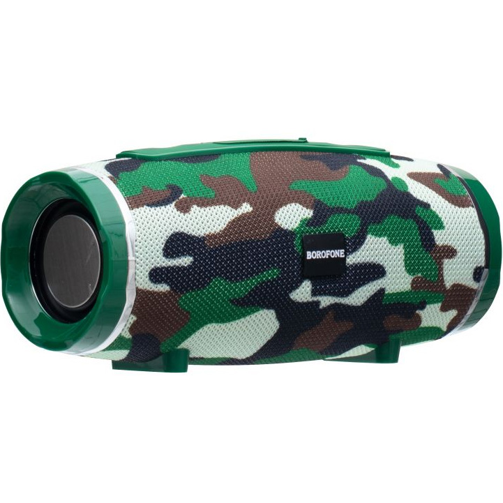 Портативная колонка Borofone BR3 Rich Sound - Camouflage Green