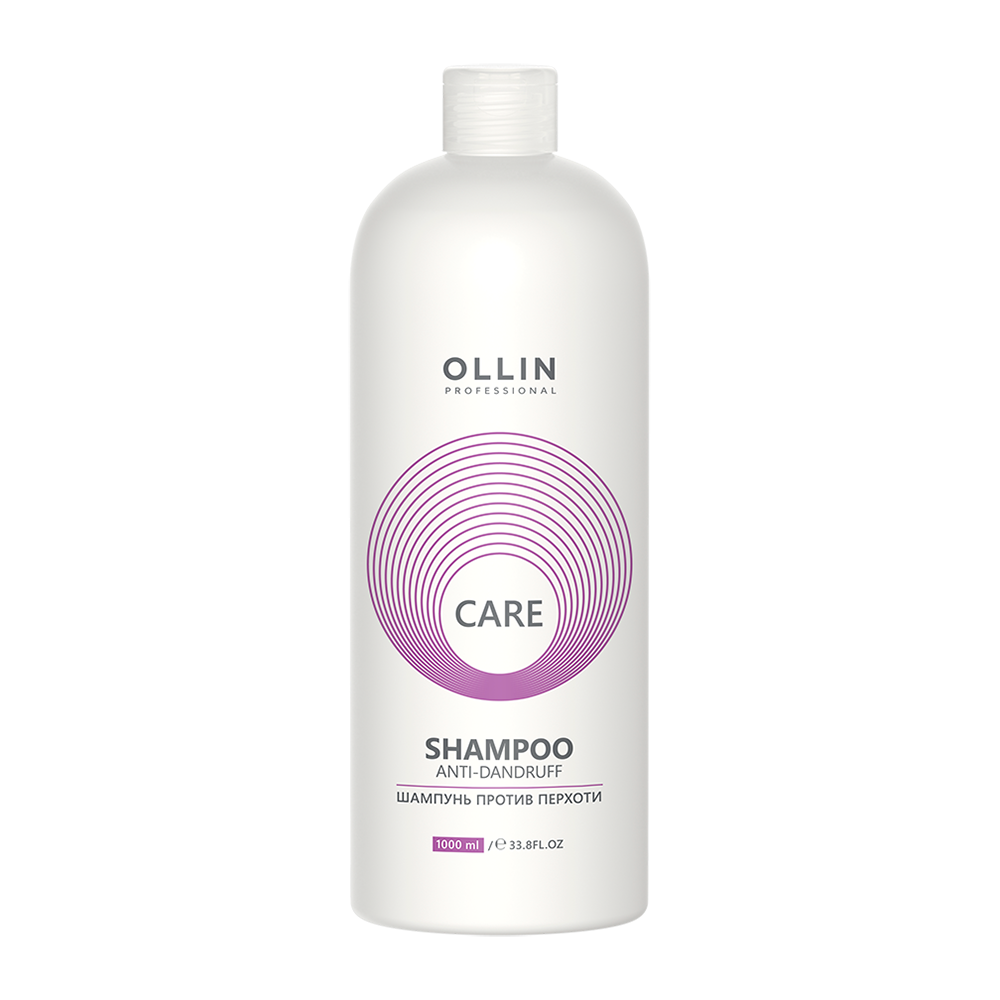 Шампунь Ollin Professional Care Anti-Dandruff 1 л clinique очищающее и отшелушивающее желе 2 в 1 anti pollution