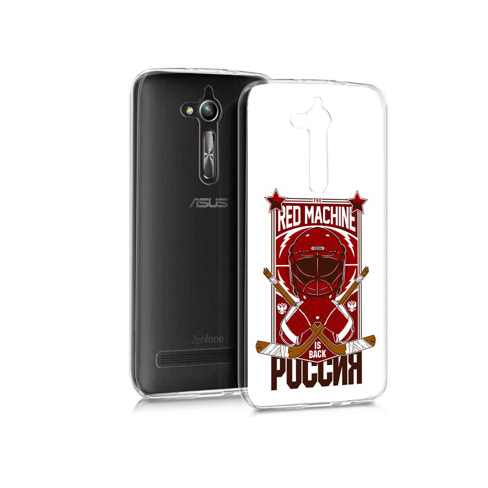 

Чехол MyPads Tocco для Asus ZenFone Go (ZB500KL) хоккей россия, Прозрачный, Tocco