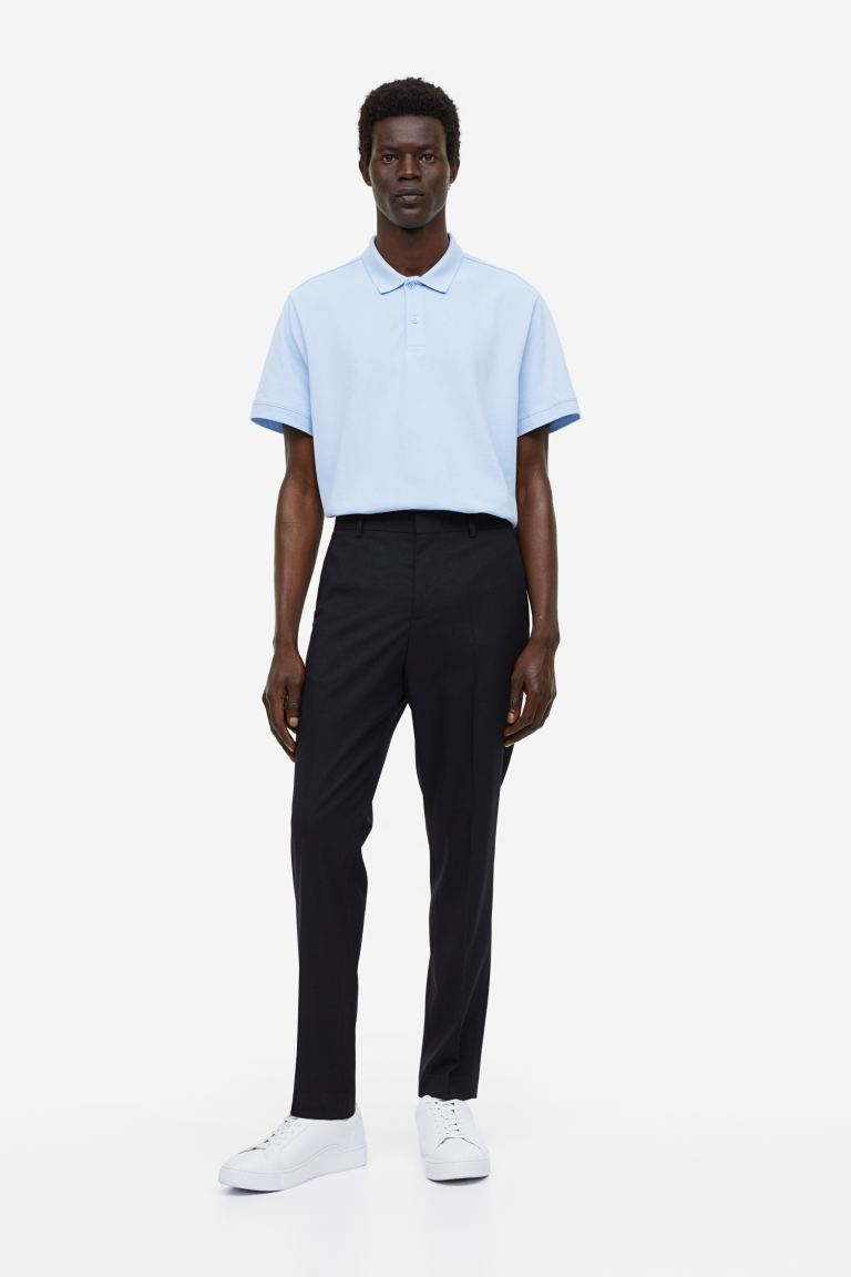 

Брюки мужские H&M 1099965001 синие 58 RU (доставка из-за рубежа), Синий, 1099965001