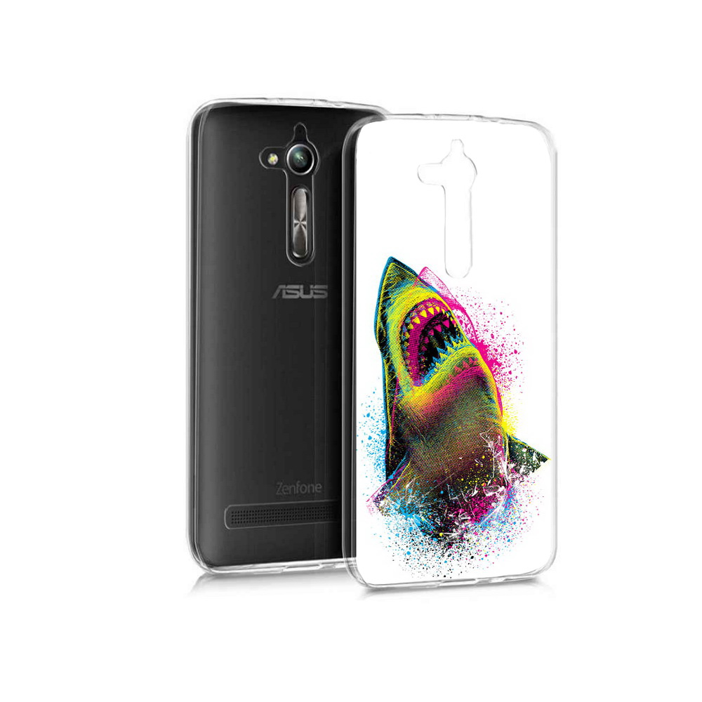 Чехол MyPads Tocco для Asus ZenFone Go (ZB500KL) челюсти-2