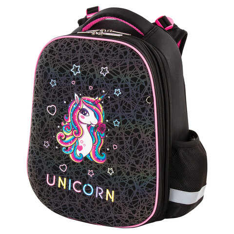 

Ранец Юнландия EXTRA "Rainbow unicorn" 38x29x18 см 229932, Черный, Extra, Rainbow unicorn