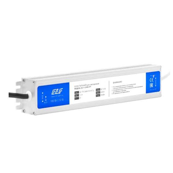 

Блок питания elf 100W (ELF-12100С-PT), Белый
