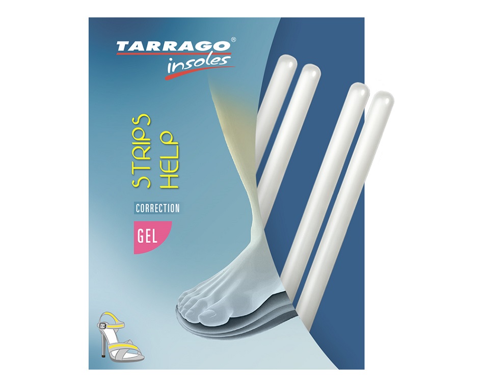 

Вкладыши для обуви унисекс TARRAGO Strips Help Gel 35-46, Strips Help Gel