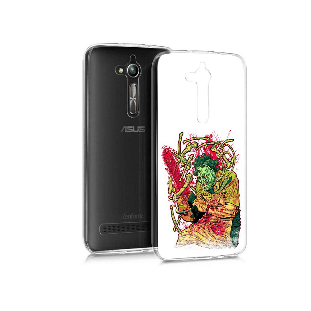 

Чехол MyPads Tocco для Asus ZenFone Go (ZB500KL) яркий мясник, Прозрачный, Tocco