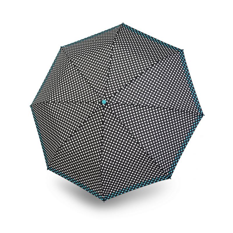 

Зонт женский Knirps E.200 Medium Duomatic ping pong blue, E.200 Medium Duomatic