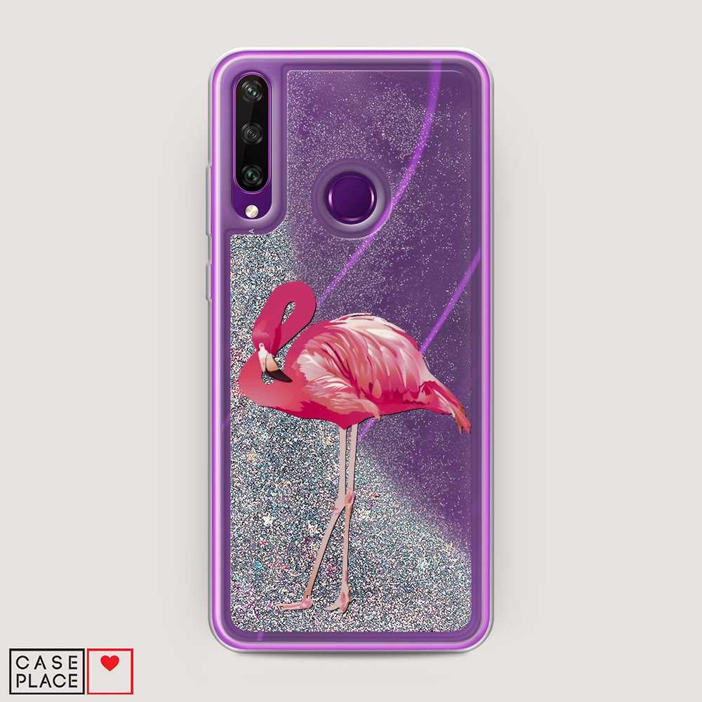 

Чехол Awog на Huawei Y6p "Застенчивый фламинго", Разноцветный, 6103291-1