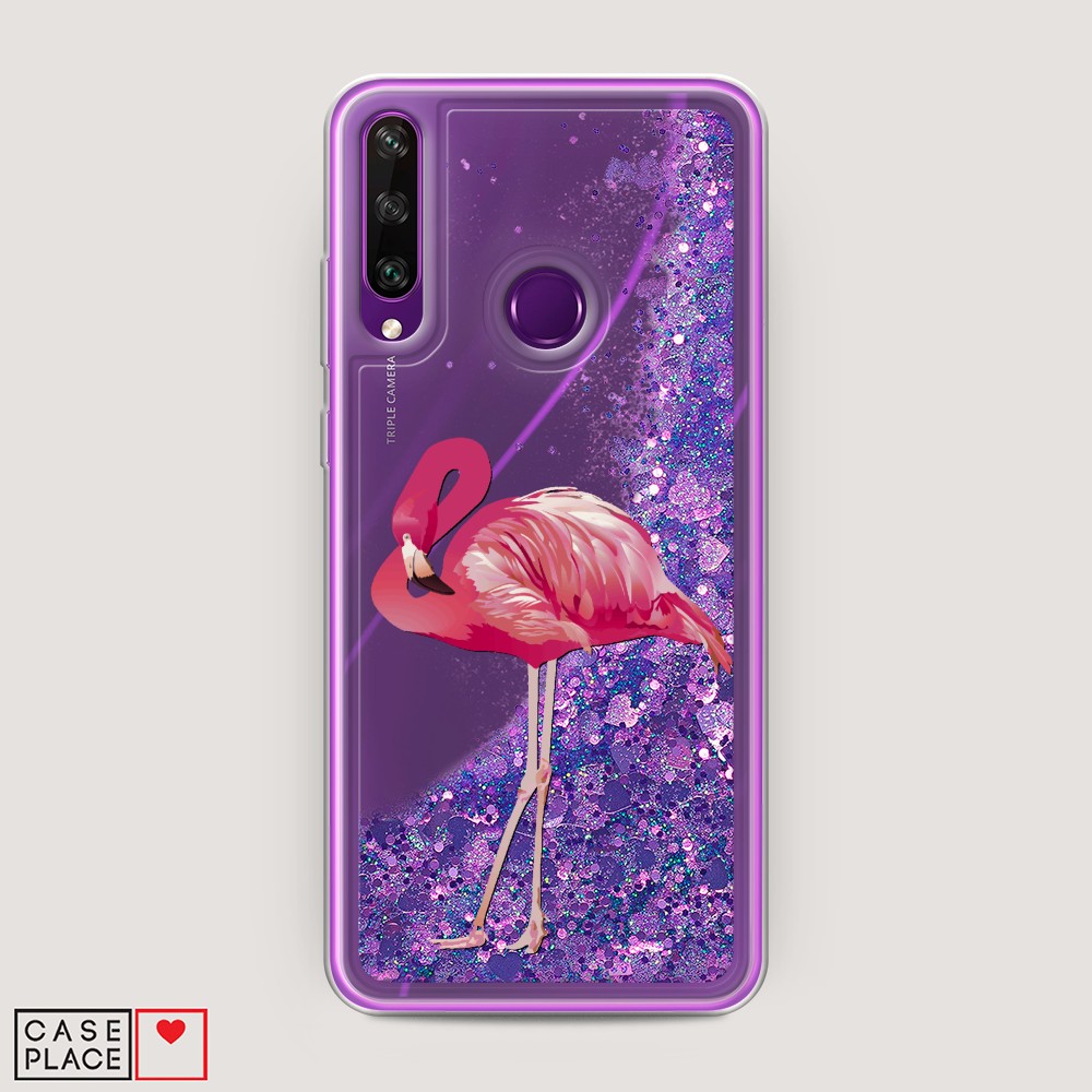 

Чехол Awog на Huawei Y6p "Застенчивый фламинго", Разноцветный, 6103292-1
