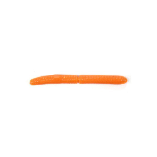 Мягкая приманка Trout Zone WAKE WORM FAT 2.6 Сыр # 005 (оранжевый) 65мм (10шт)