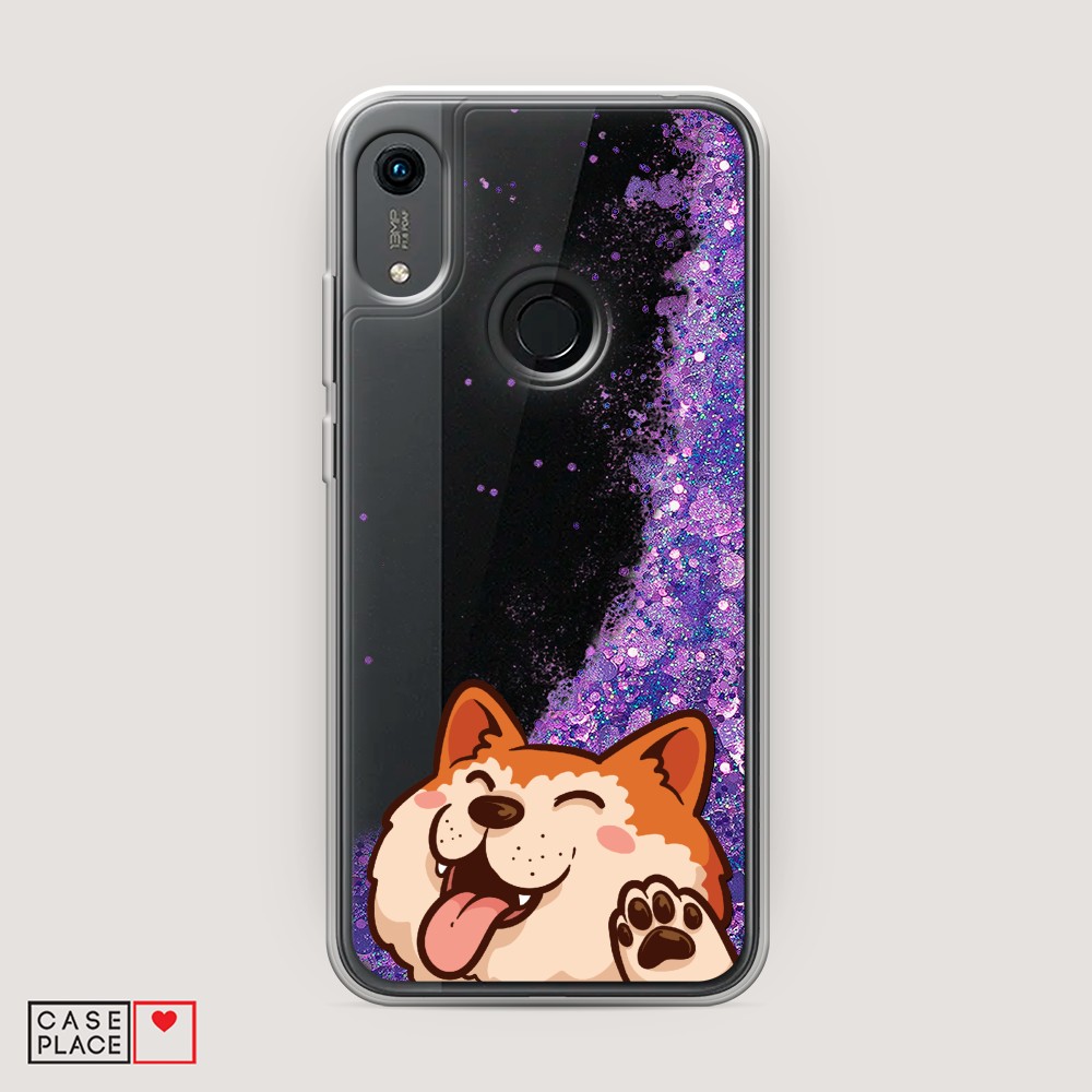 

Чехол Awog на Huawei Y6s "Акита-ину машет", Разноцветный, 611592-1