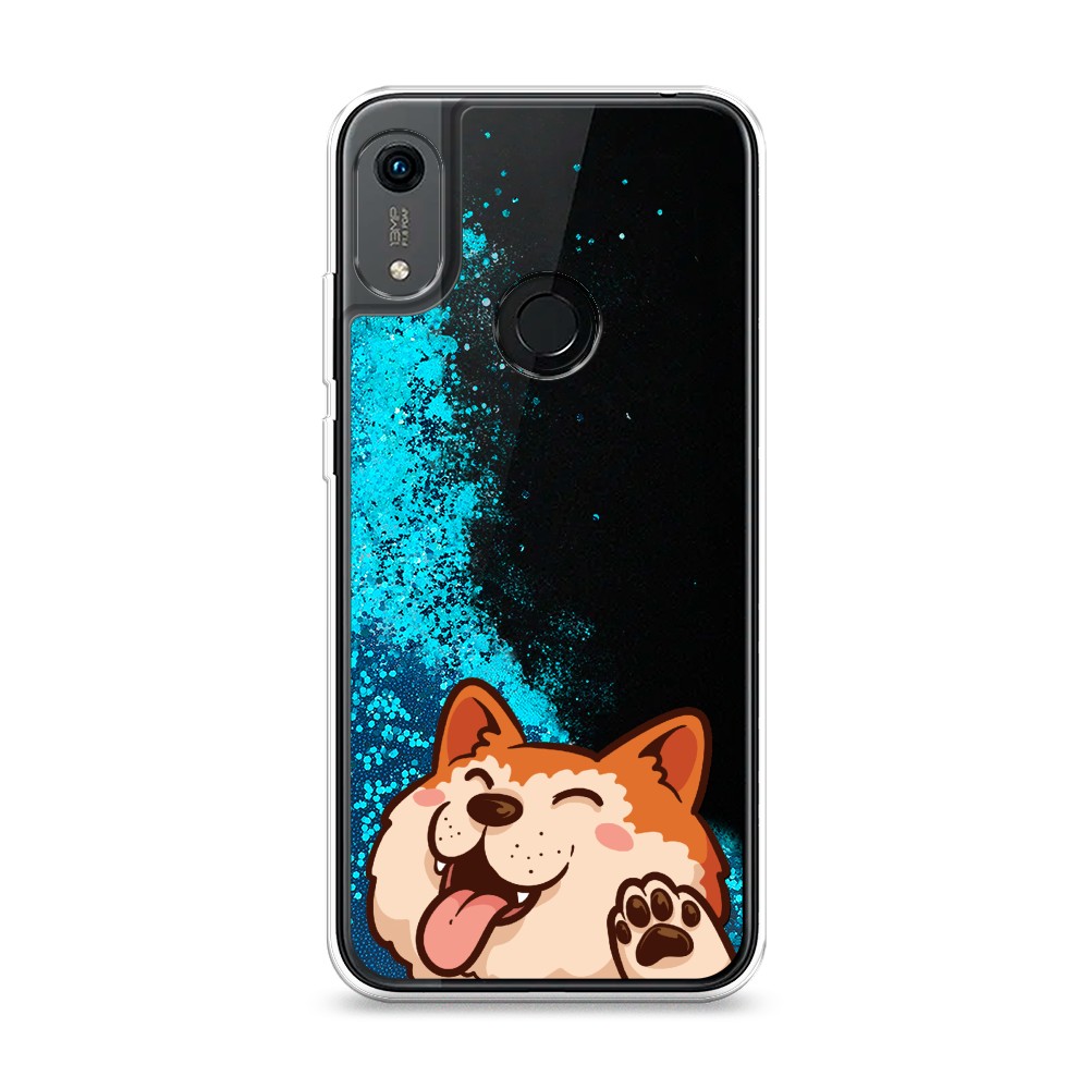 

Чехол Awog на Huawei Y6 2019/Honor 8a/8a Pro/Y6s "Акита-ину машет", Разноцветный, 611593-1