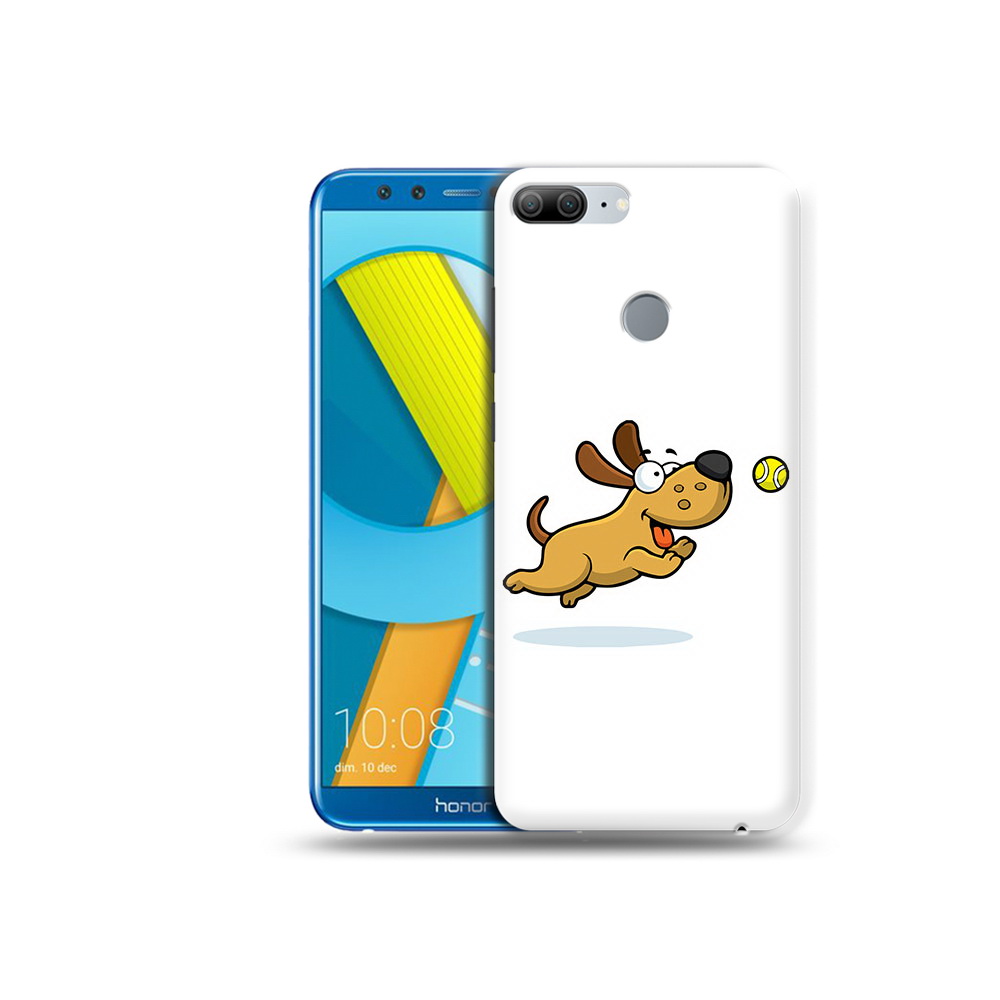 

Чехол MyPads Tocco для Huawei Honor 9 Lite пёсик (PT117118.56.563), Прозрачный, Tocco