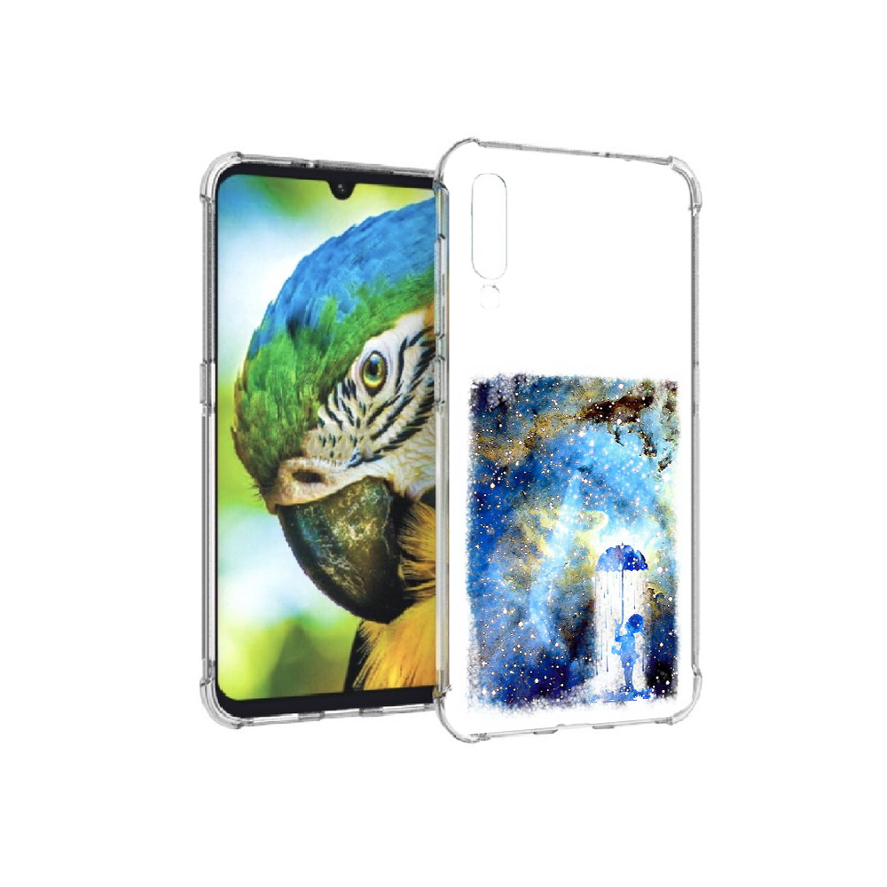 

Чехол MyPads Tocco для Xiaomi Mi 9 мальчик в небе (PT126035.255.455), Прозрачный, Tocco
