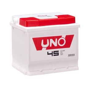 

Аккумулятор UNO 45 Ач 410А прямая полярность