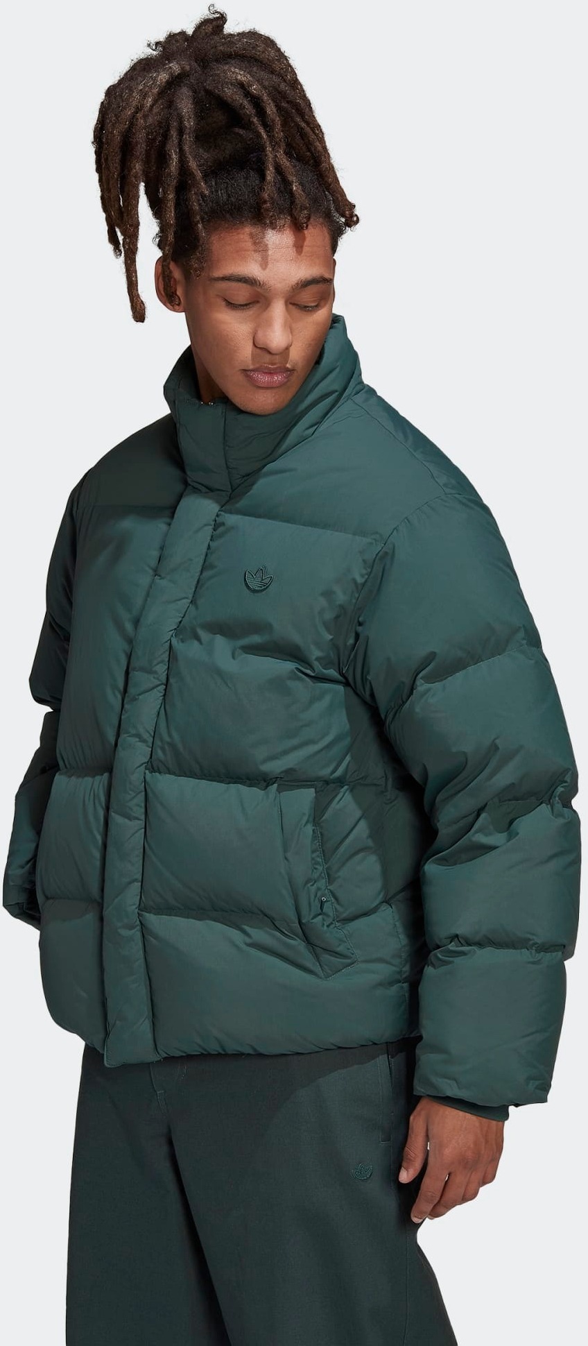Куртка мужская Adidas C DOWN PUFFER зеленая XL