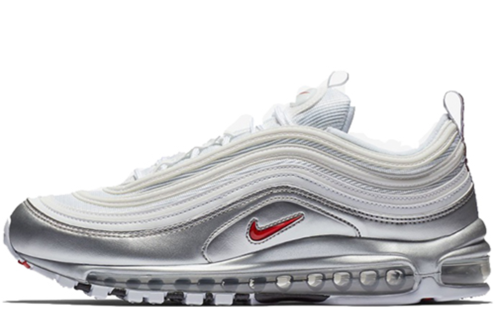 

Кроссовки унисекс Nike Air Max 97 QS белые 42.5 EU, Белый, Air Max 97 QS