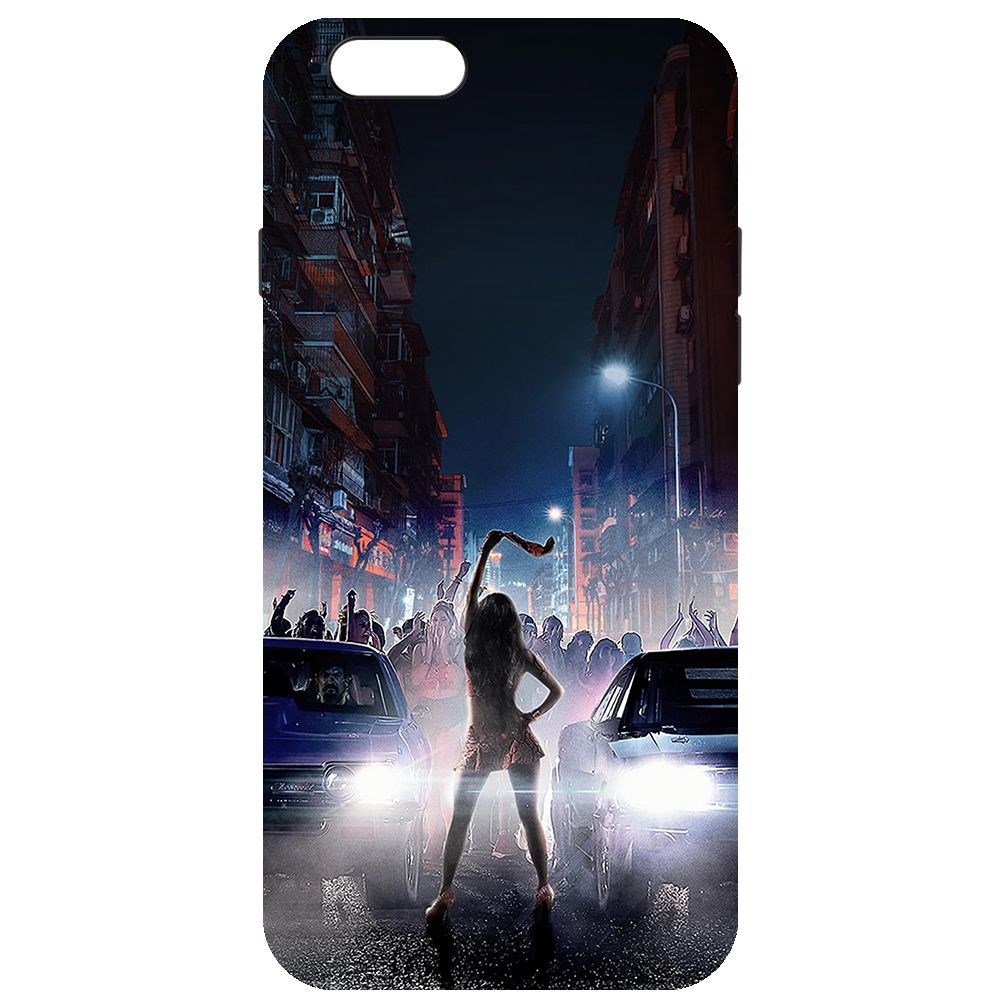 

Чехол-накладка Krutoff Soft Case Форсаж. Стритрейсинг для iPhone 6/6s черный