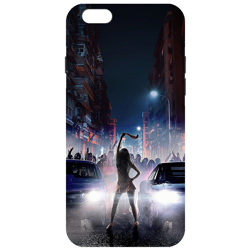 

Чехол-накладка Krutoff Soft Case Форсаж. Стритрейсинг для iPhone 6 Plus/6s Plus черный