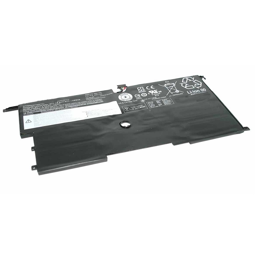 Аккумуляторная батарея для ноутбука Lenovo Thinkpad X1 Carbon 20A7 (45N1702) 14.8V 45Wh