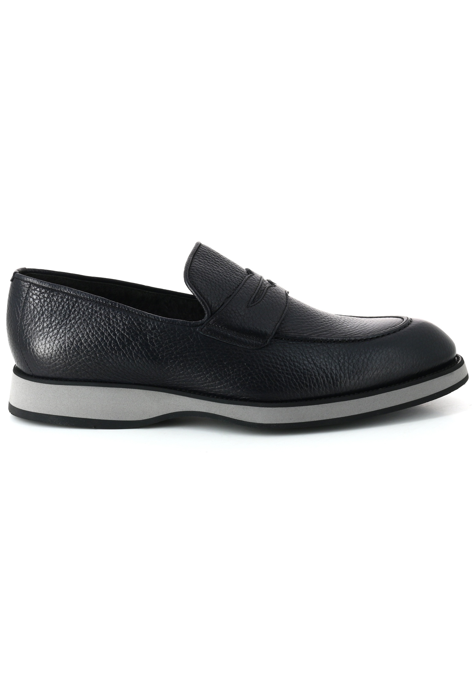 

Лоферы мужские Brioni 138668 черные 7.5 UK, Черный, 138668