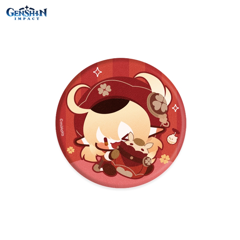 Значок Genshin Impact GEN149 Chibi Character Cloth Badge The Spark Knight Klee 5,8 см