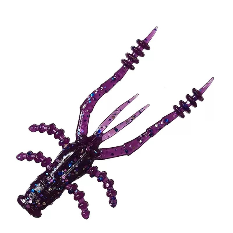 

Мягкие приманки Crazy Fish CRAYFISH 1.8" Кальмар # 98 (8шт), Фиолетовый, Crayfish