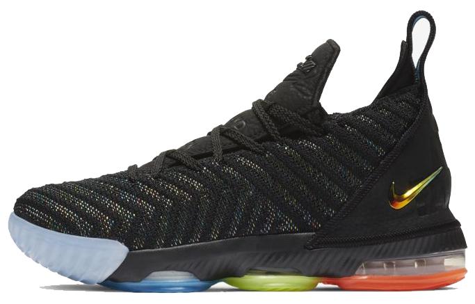 

Кроссовки унисекс Nike Lebron 16 черные 36 EU, Черный, Lebron 16
